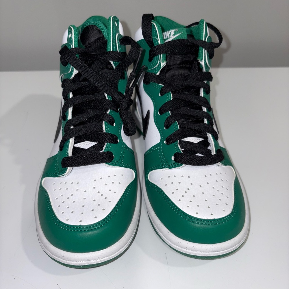 Kids Nike Dunk High “Celtics” Green
